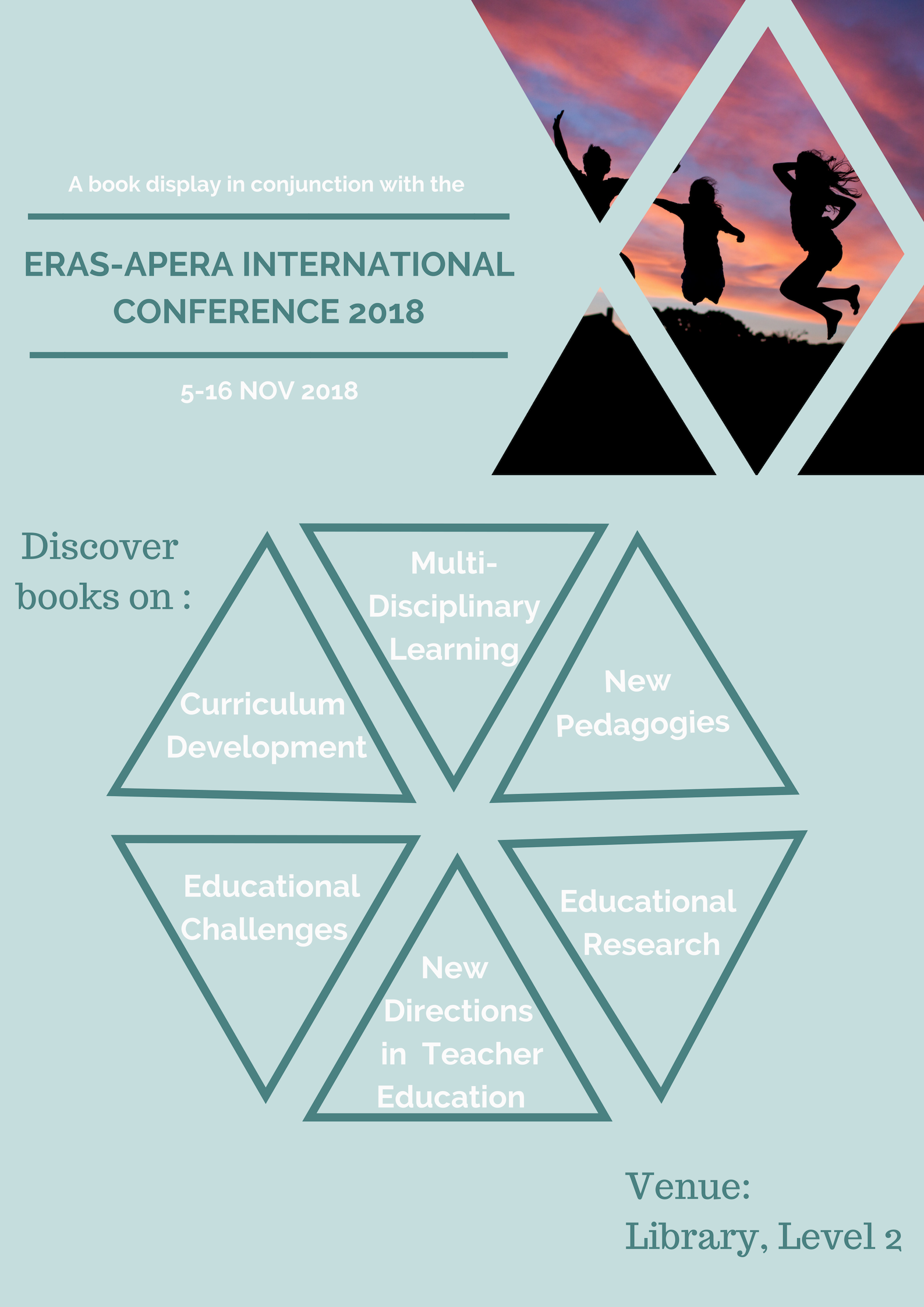 Book display for ERAS-APERA International Conference 2018